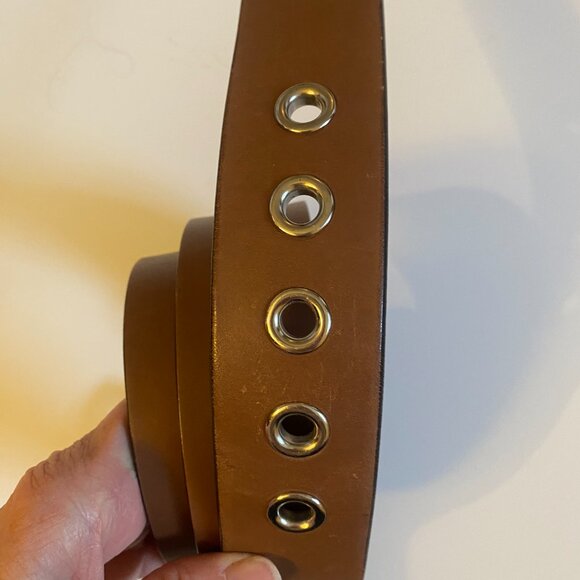 Coach Belt, Tan with silver colored hardware Medium ( 28) - Picture 3 of 6